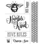 BEE HUMBLE AND KIND CHALK TRANSFER