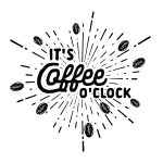 COFFEE O' CLOCK CHALK TRANSFER