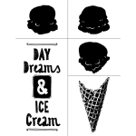 ICE CREAM CHALK TRANSFER