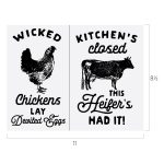 WICKED CHICKENS CHALK TRANSFER