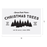 CHRISTMAS TREE FARM CHALK TRANSFER