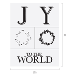 JOY TO THE WORLD CHALK TRANSFER