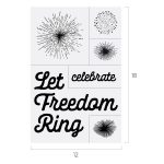 LET FREEDOM RING CHALK TRANSFER