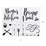 MAMA'S KITCHEN CHALK TRANSFER