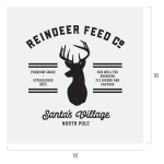 REINDEER FEED COMPANY CHALK TRANSFER